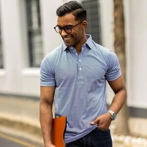 Collars & Co. NWT Semi-Spread Collar Polo Relaxed Fit - Size XL‎